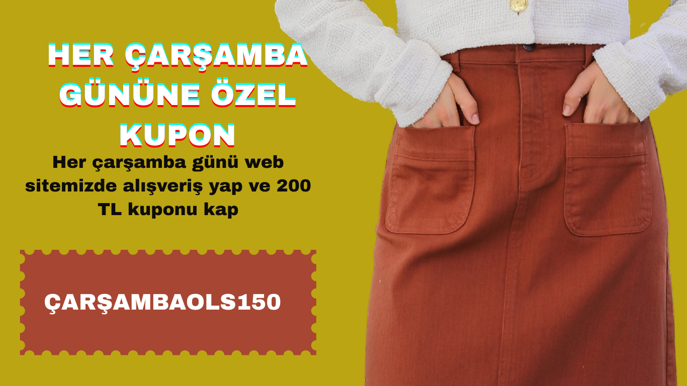 150 TL Kuponla Çarşamba Alışveriş Keyfi