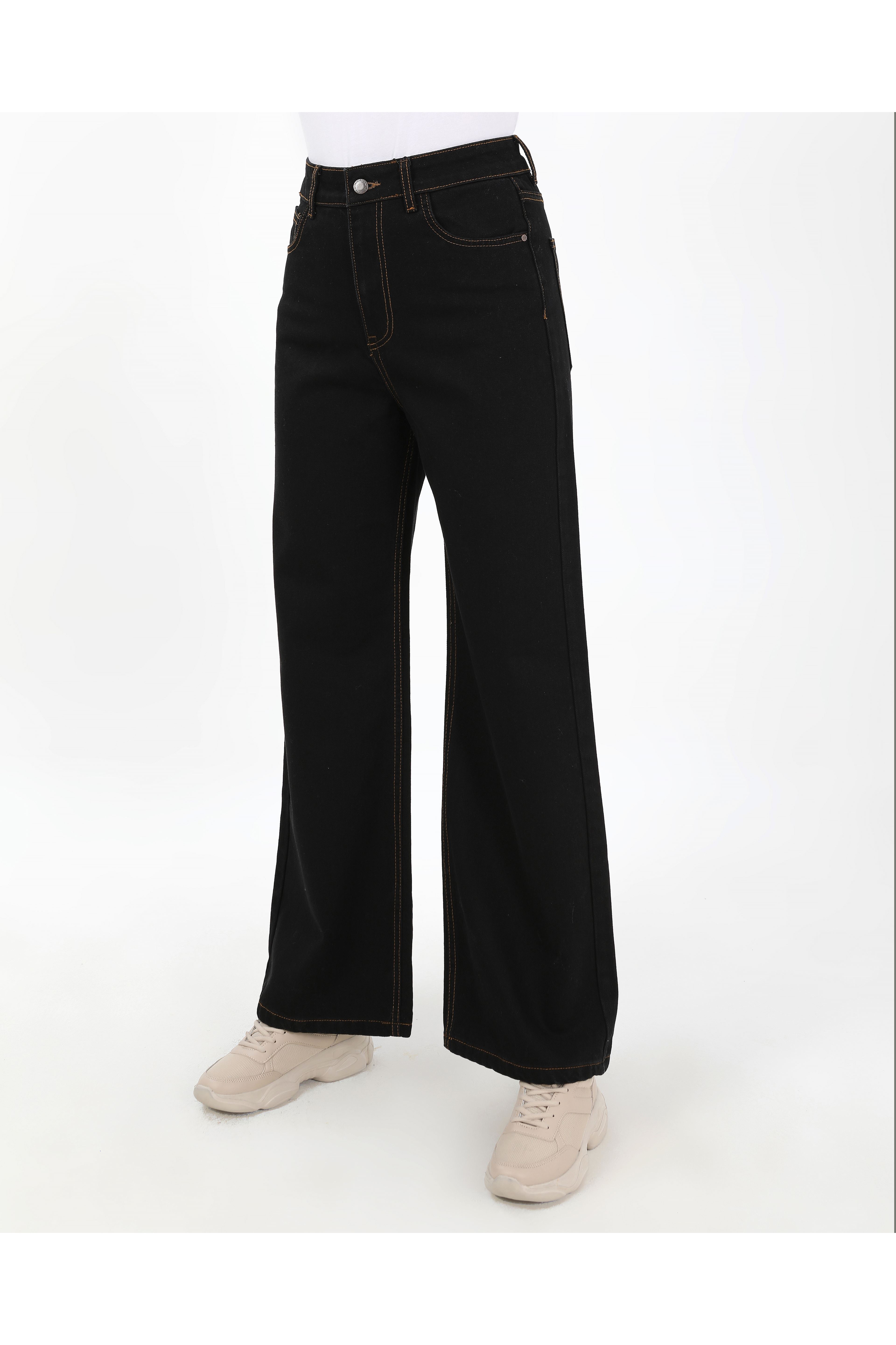 BÜYÜK BEDEN KADIN PANTOLON- SİYAH