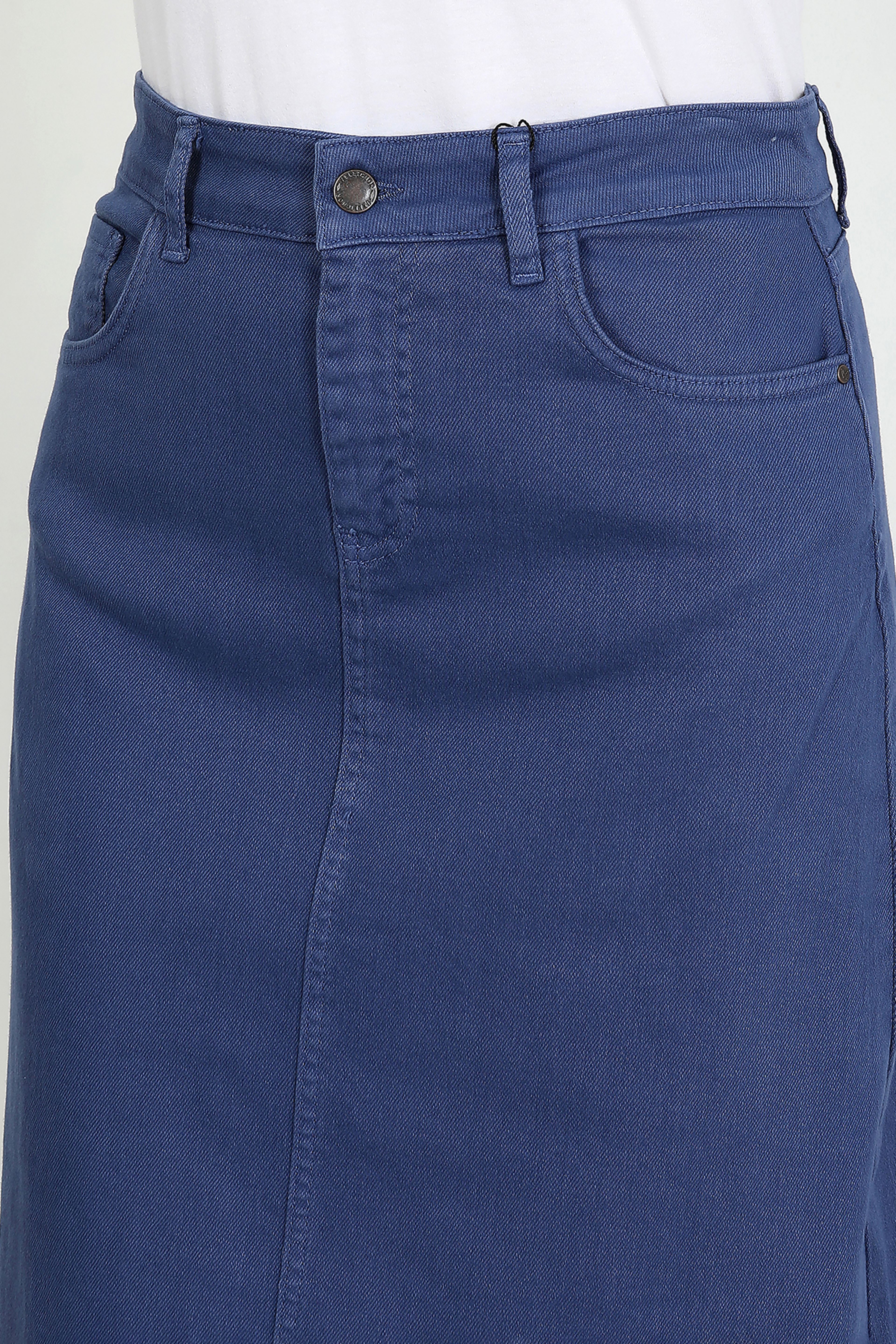 Tesettür Etek İndigo