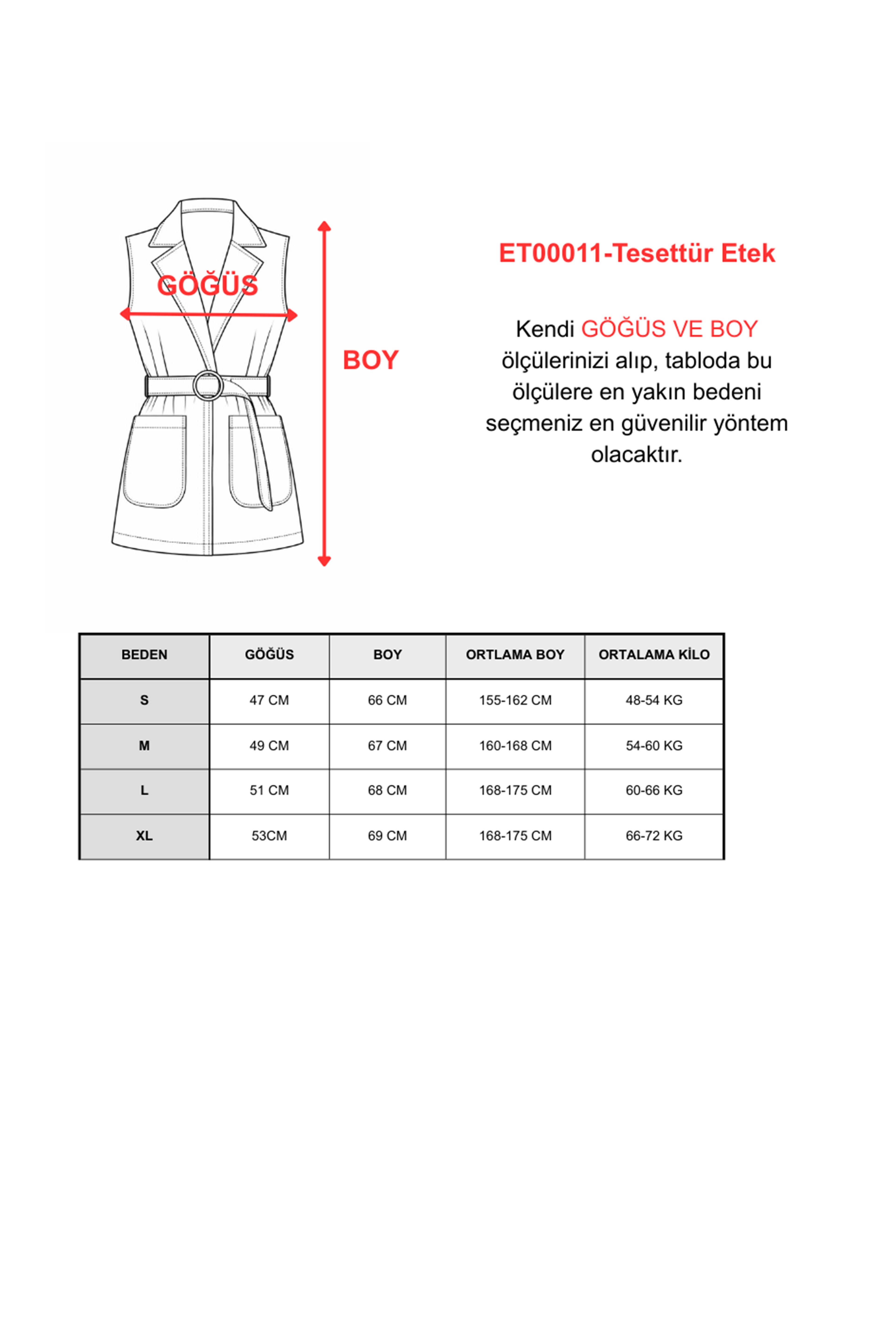 JEAN YELEK - LACİVERT