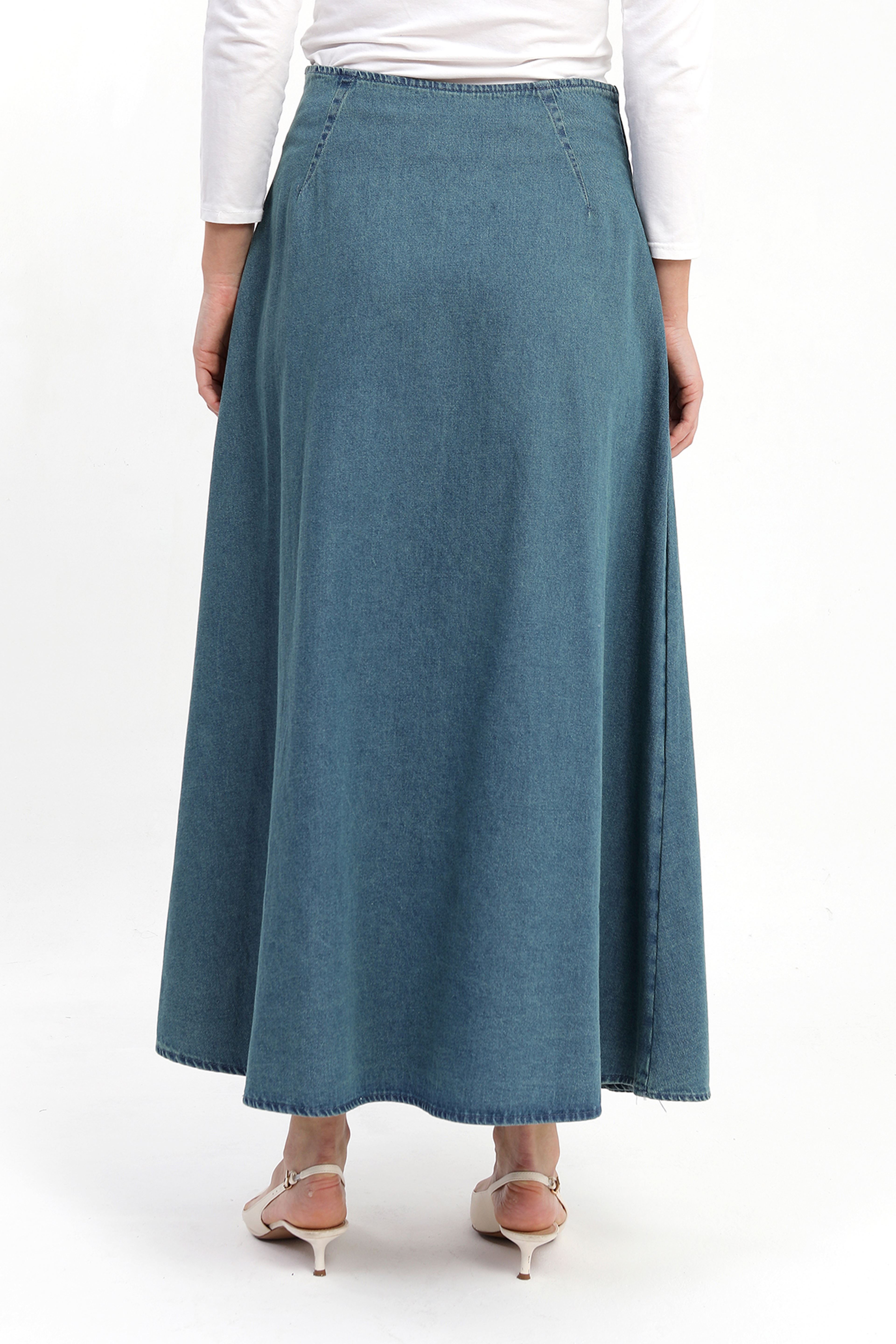 ÖNÜ  PARÇALI KOT ETEK