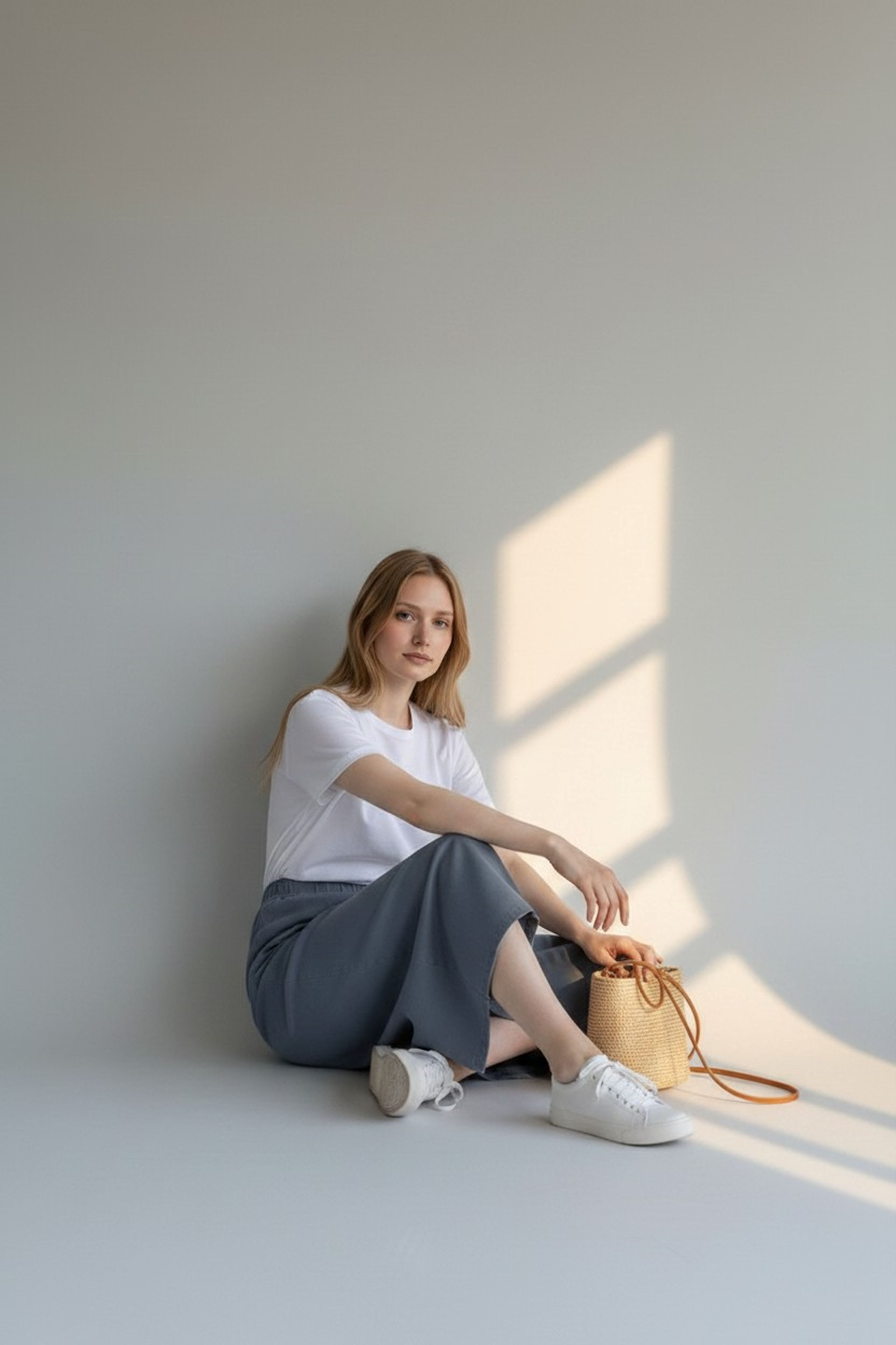 YANDAN BAĞLAMALI DENİM ETEK- ANTRASİT