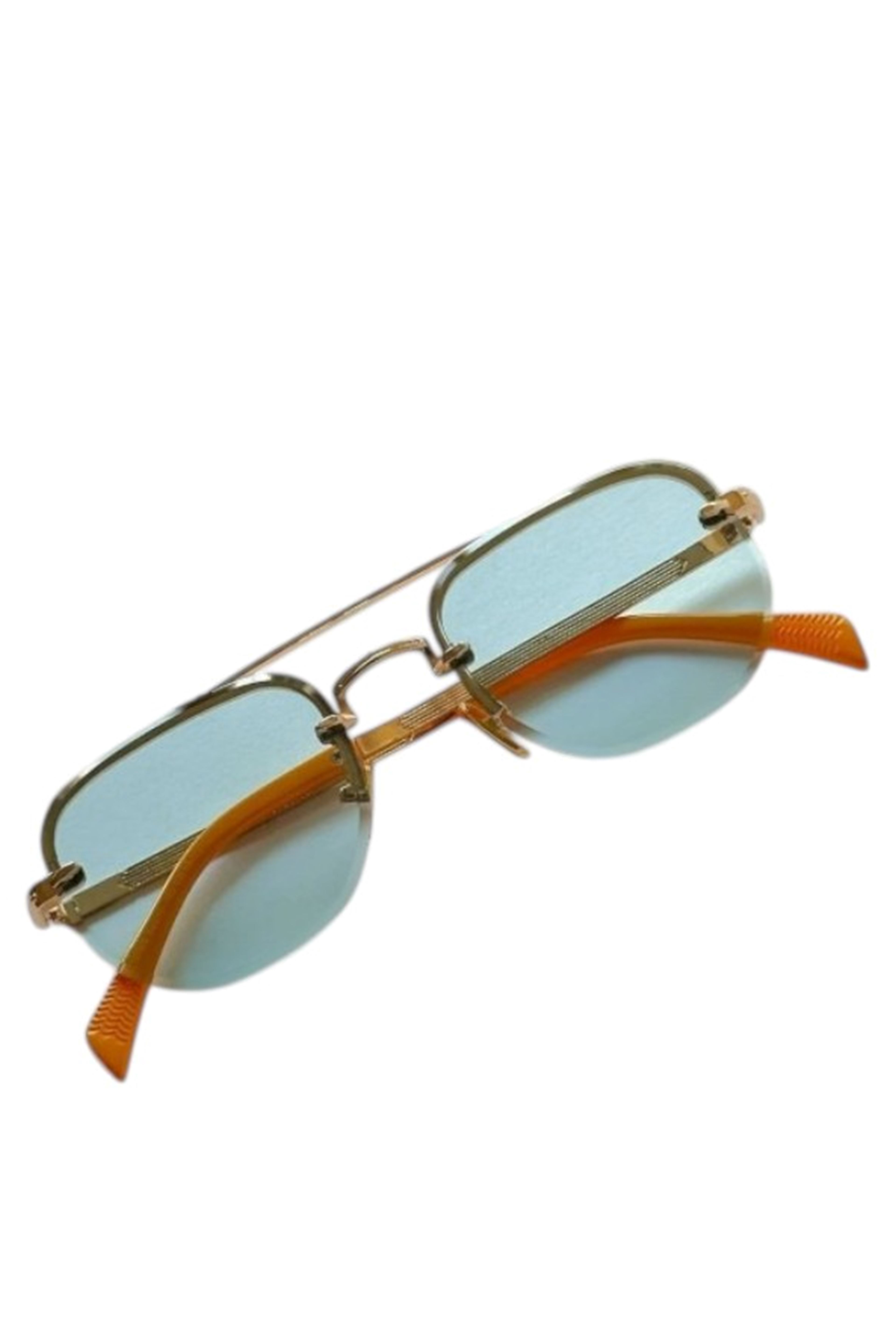 İnce Metal Çerçeve Hafif Klasik Güneş Gözlüğü