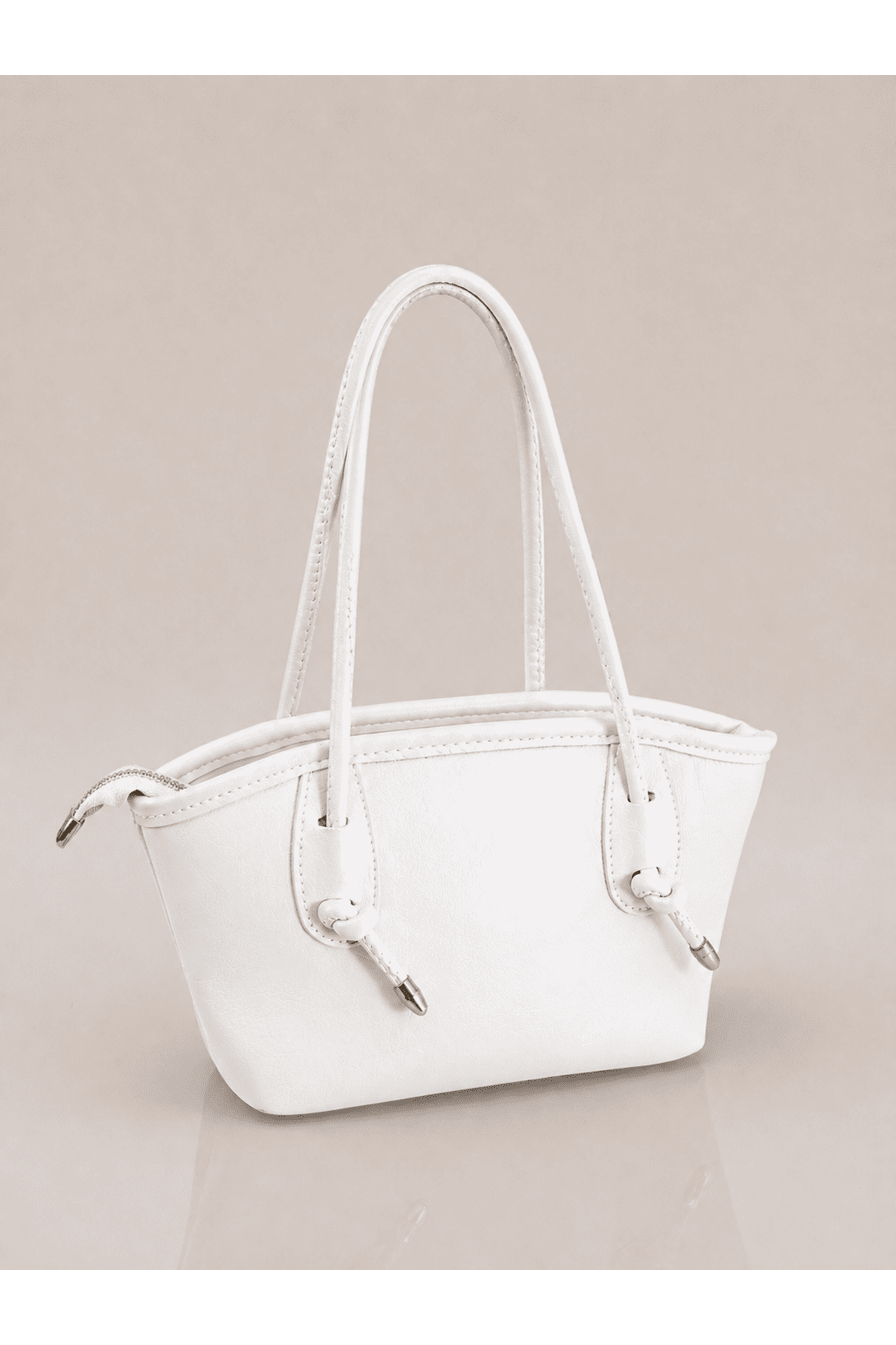 Mini Şık Omuz Çantası – Günlük Kullanım- BEYAZ