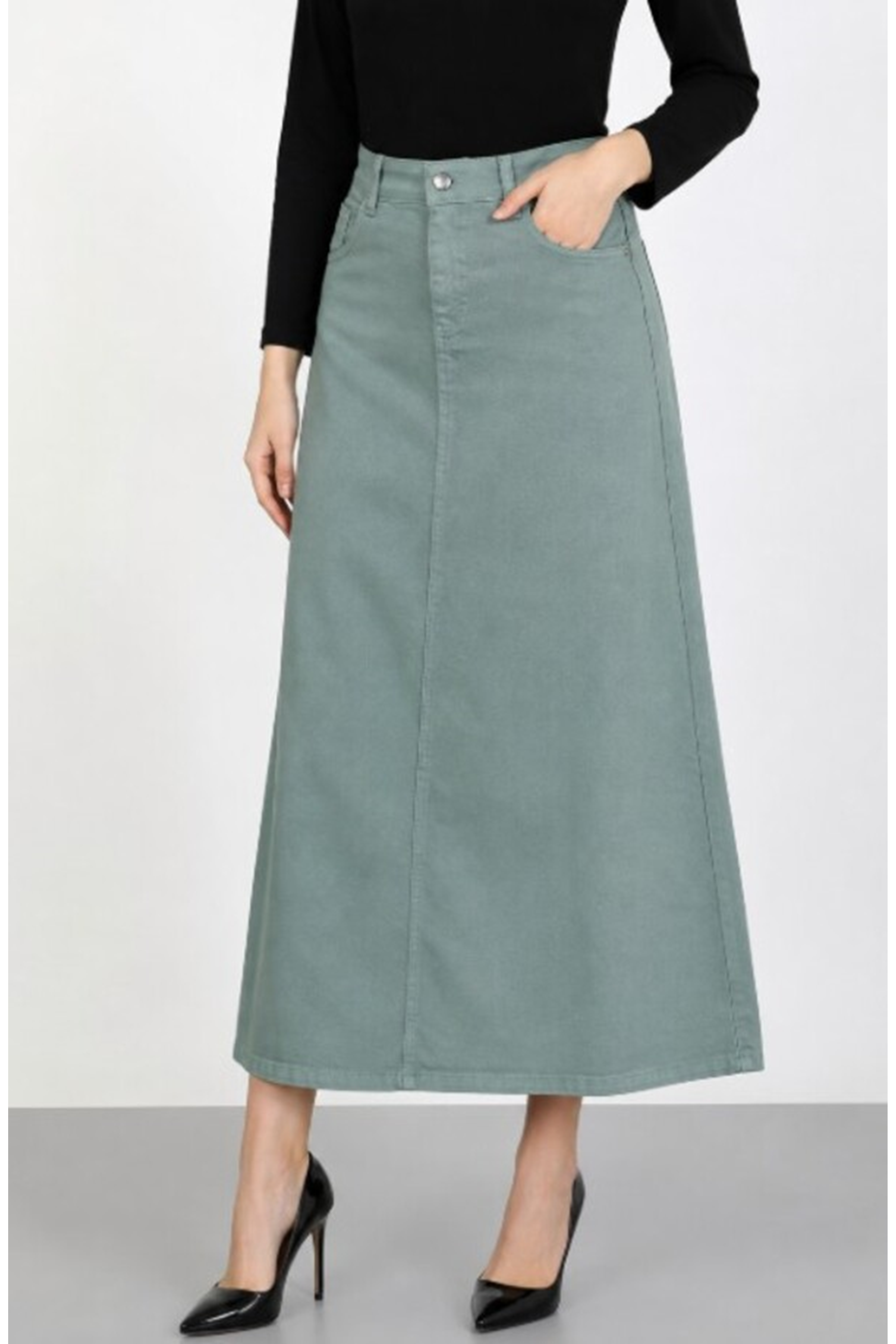 Hijab Skirt green