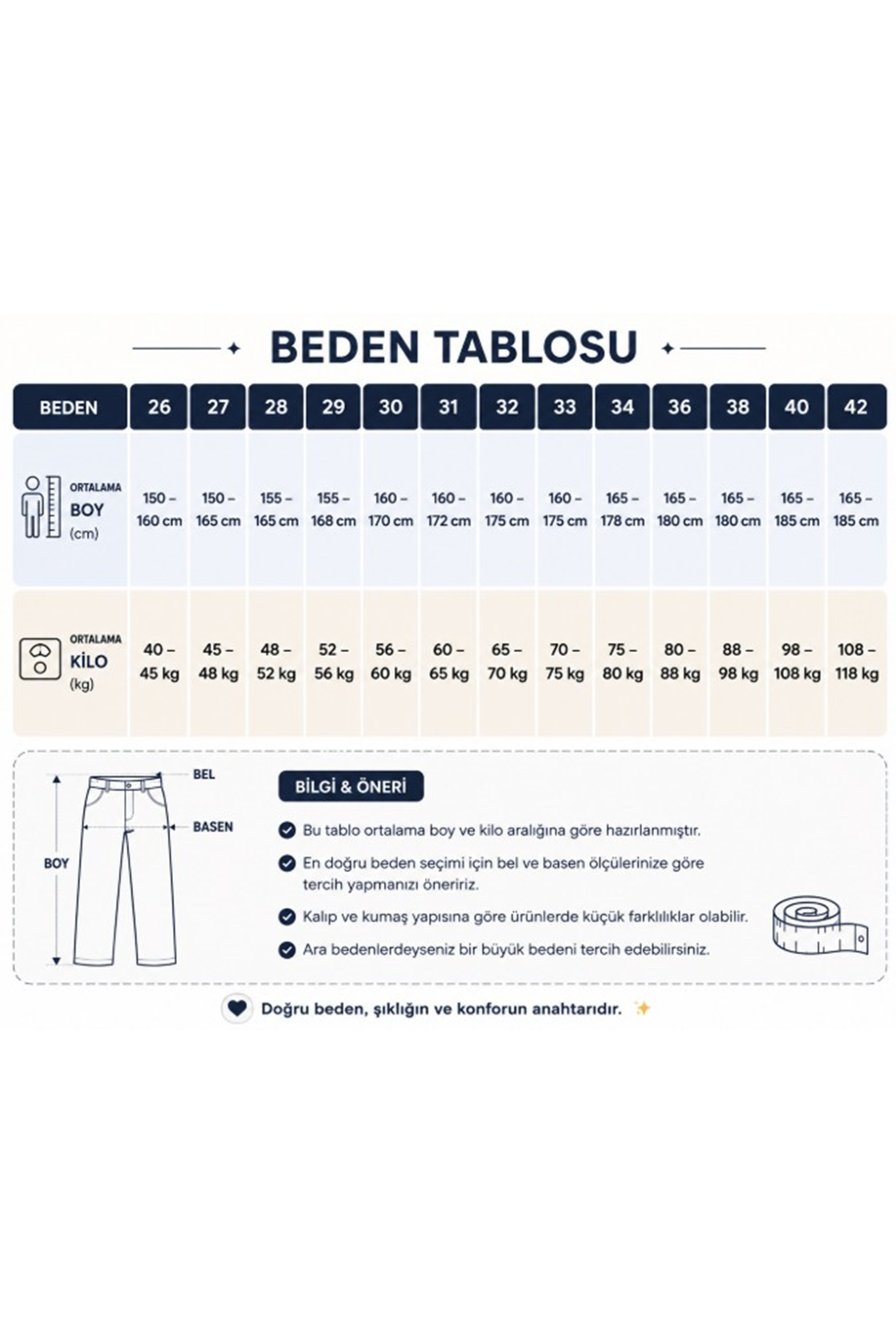ERKEK KOT PANTOLON