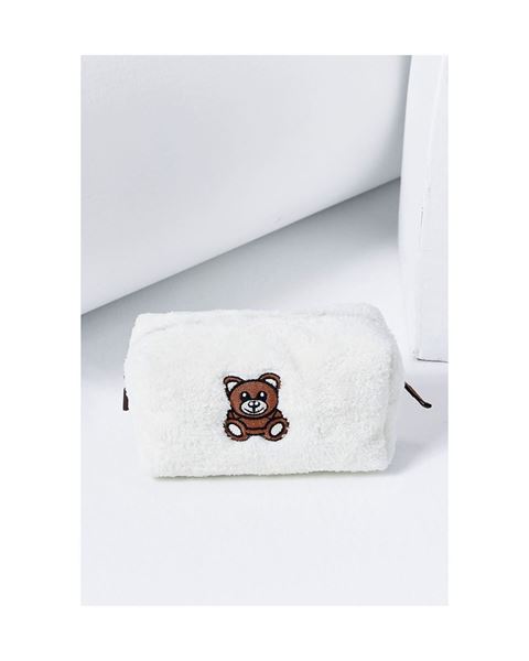 حقيبة مستحضرات التجميل على شكل دب تيدي