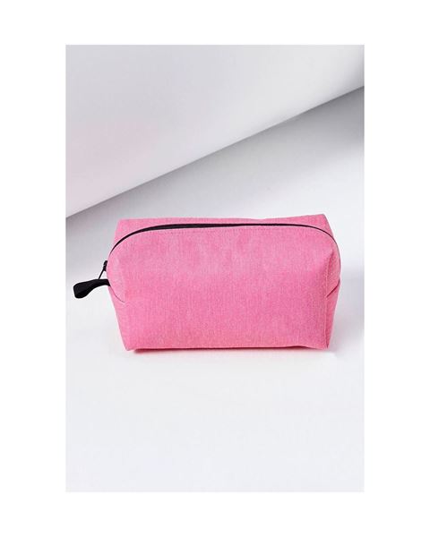 حقيبة مكياج وردية