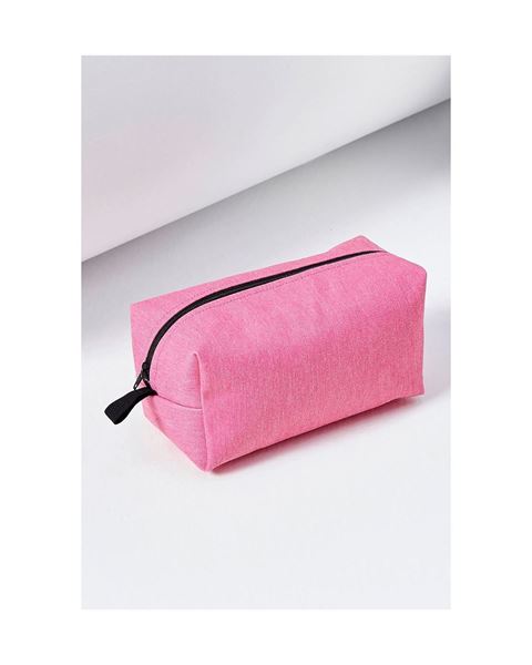 حقيبة مكياج وردية