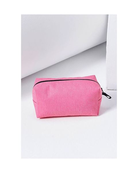 حقيبة مكياج وردية