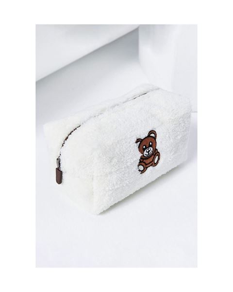 حقيبة مستحضرات التجميل على شكل دب تيدي