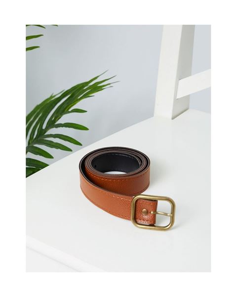 حزام من الجلد الصناعي – توبا بالكامل