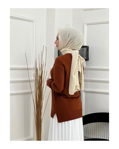 كنزة تريكو – قرميدي