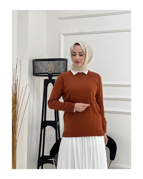 كنزة تريكو – قرميدي