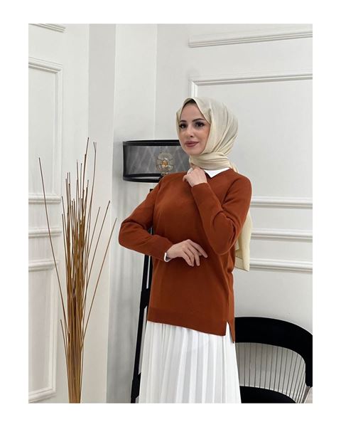 كنزة تريكو – قرميدي