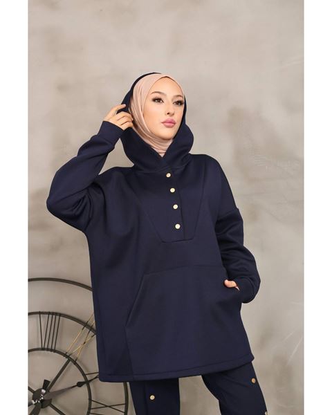 مجموعة غوص كاملة بشريط سناب-باند باللون الأزرق الداكن