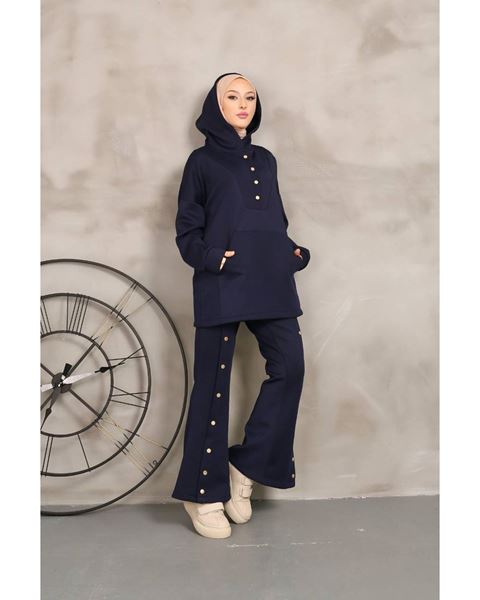 مجموعة غوص كاملة بشريط سناب-باند باللون الأزرق الداكن