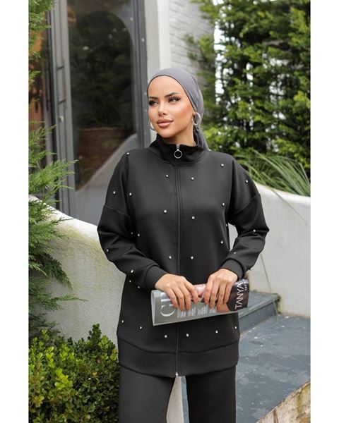 بدلة غوص بسحاب أسود