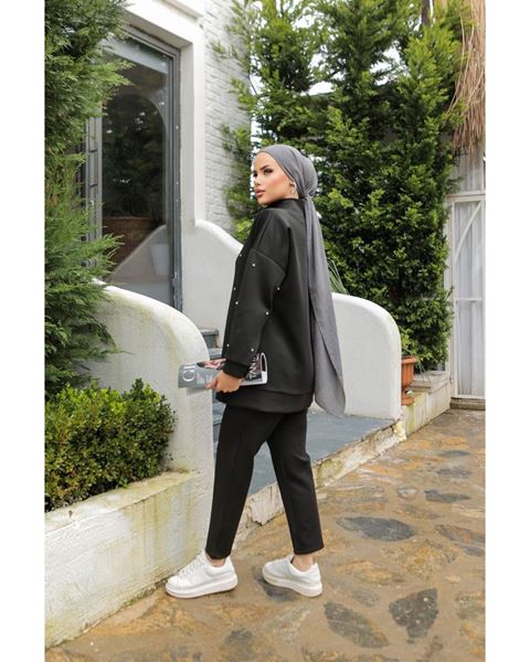 بدلة غوص بسحاب أسود