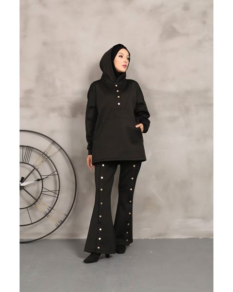 مجموعة غوص كاملة سريعة الفتح باللون الأسود