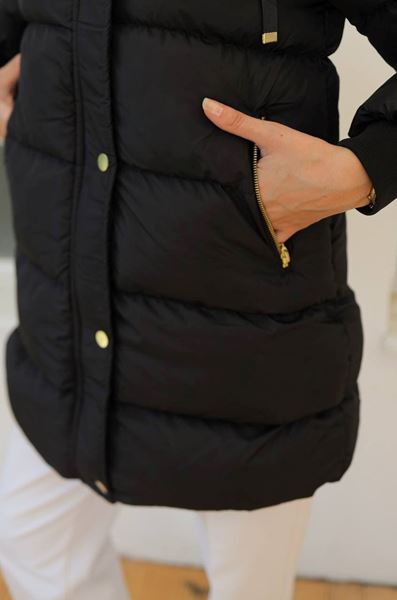 جاكيت منتفخ أسود