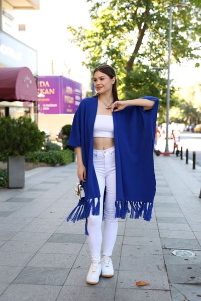 شال تونجيلي أزرق