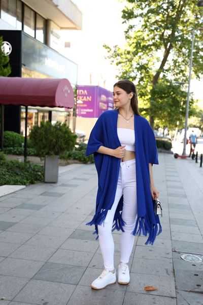 شال تونجيلي أزرق