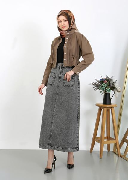 تنورة حجاب سوداء