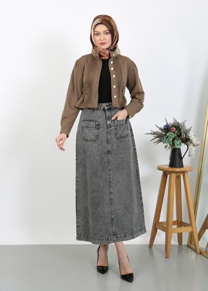 تنورة حجاب سوداء