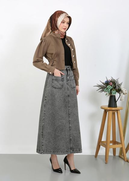 تنورة حجاب سوداء