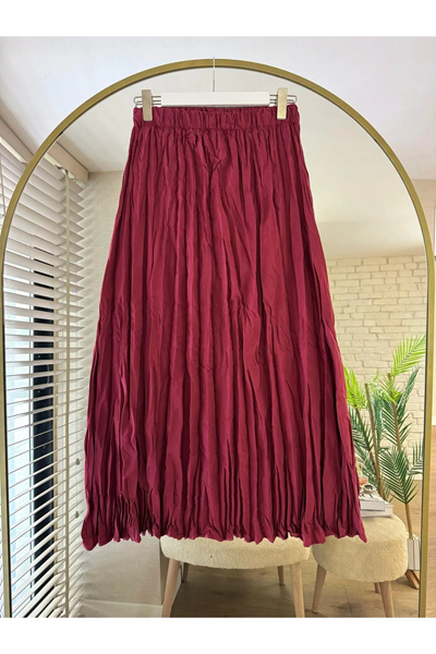 تنورة بورجوندي كراش