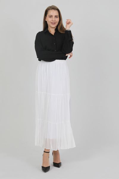  قميص واسع بقَصّة كبيرة – أسود