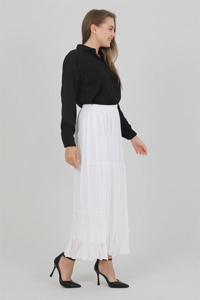  قميص واسع بقَصّة كبيرة – أسود