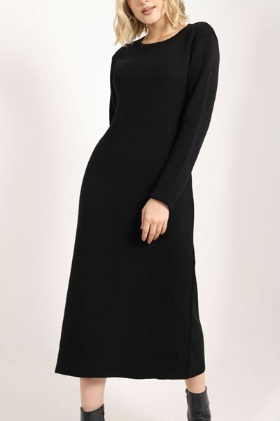 Kadın Uzun Kollu Triko Elbise