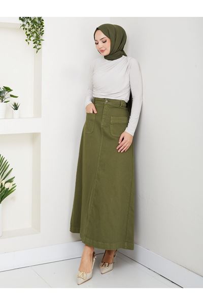 تنورة حجاب سوداء