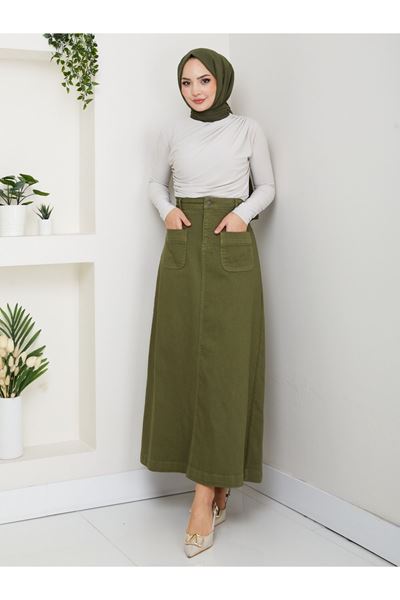 تنورة حجاب سوداء