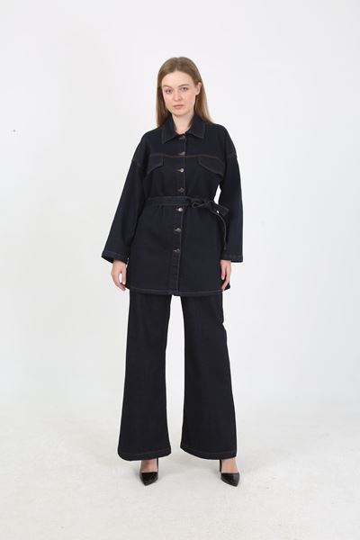 KADIN KOT TAKIM- JEAN CEKET VE PANTOLON