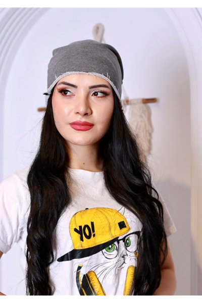 Örme Bere-gri TYC00558434549, Standart