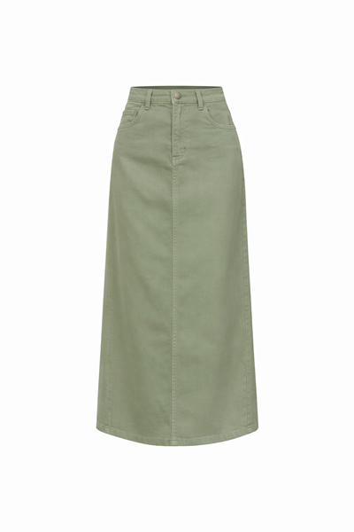 تنورة حجاب كاكي