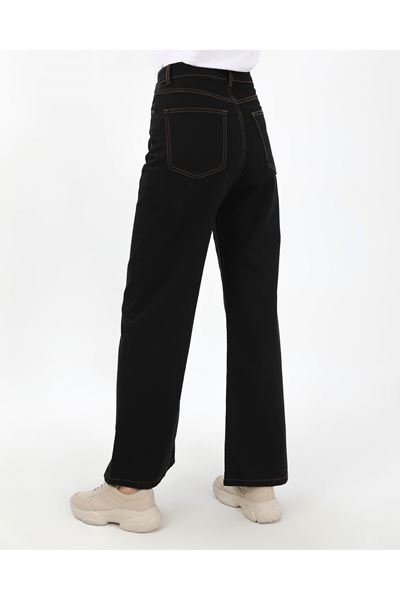 BÜYÜK BEDEN KADIN PANTOLON- SİYAH