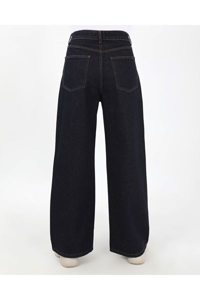 BÜYÜK BEDEN KADIN PANTOLON KOYU LACİVERT