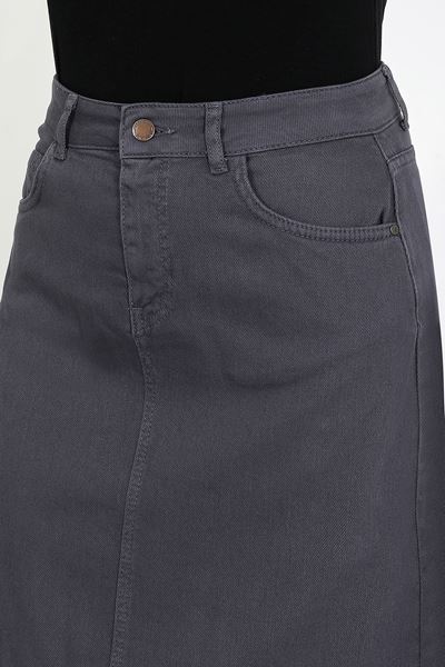 Tesettür Etek Antrasit