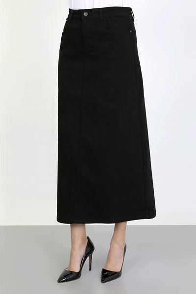 Tesettür Etek Siyah