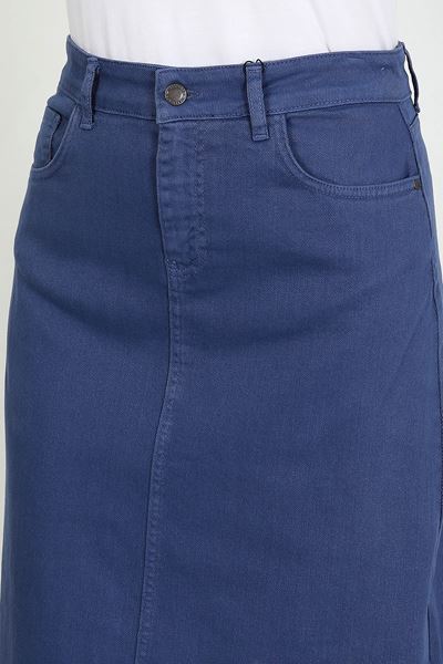 Tesettür Etek İndigo