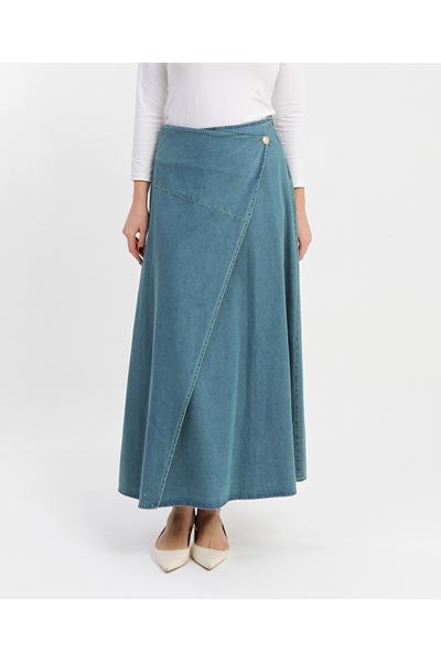 ÖNÜ  PARÇALI KOT ETEK