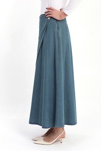 ÖNÜ  PARÇALI KOT ETEK