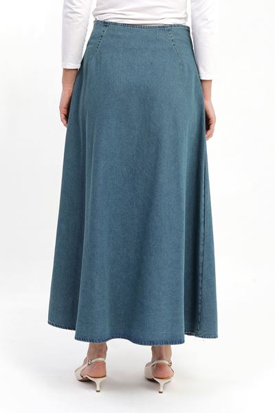 ÖNÜ  PARÇALI KOT ETEK