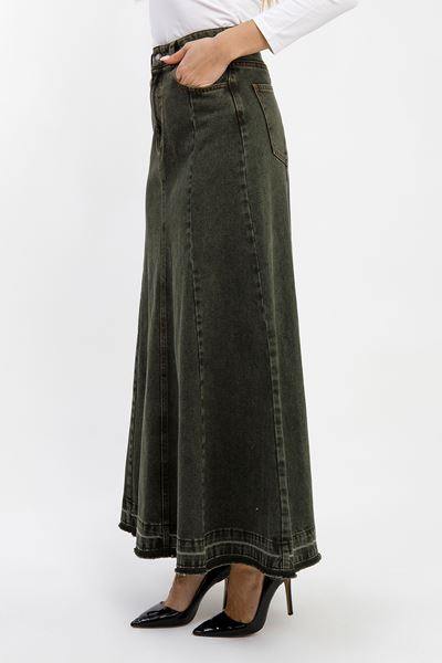 Women's A-Line Denim Skirt