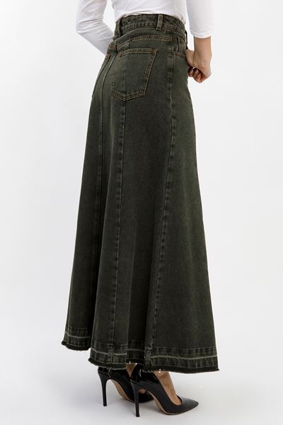 Women's A-Line Denim Skirt