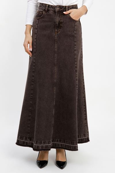 Women's A-Line Denim Skirt
